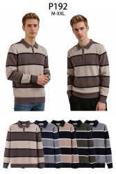 Светр чоловічий, кашемір, м.P192 (р. M-2XL ), мікс кольорів, в упаковці 12 штук №347477