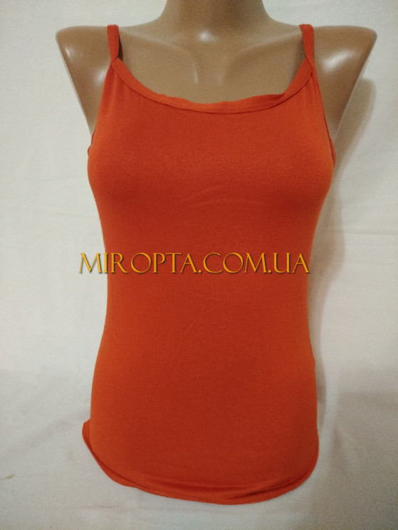 Майка жіноча (42-44; 48-52) теракот купити в роздріб №518408 - Price 2.0