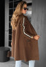 Кардиган жіночий, баранчик (трикотаж з ворсом) м. 1145 (р: 50-52, 54-56) №815717 - 