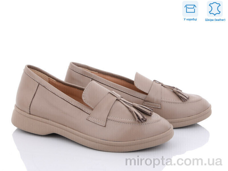 Туфлі 316К мокко ш. р: 36-40, в упаковці: 6 пар, купити тільки гуртом - 1158224