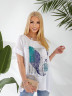 Футболка блузка жіноча льон  м.390  (Розмір: XL-4XL) в упаковці 4 штуки  №752403 - Coolme WE3111