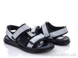 Сандалі M201-11 grey р: 40-45, в упаковці: 8 пар, купити тільки гуртом
