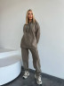 Костюм жіночий, турецький полар фліс м. 475 (р: 42-46 oversized) №804374 - 