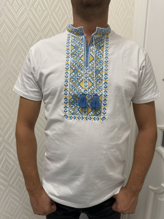 Футболка чоловіча, бавовна (Розмір: S-2XL) в упаковці 5 штук №317225 - Delux 909