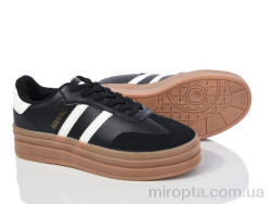Кросівки 20-1046-4 black-white р: 36-41, в упаковці: 8 пар, купити тільки гуртом