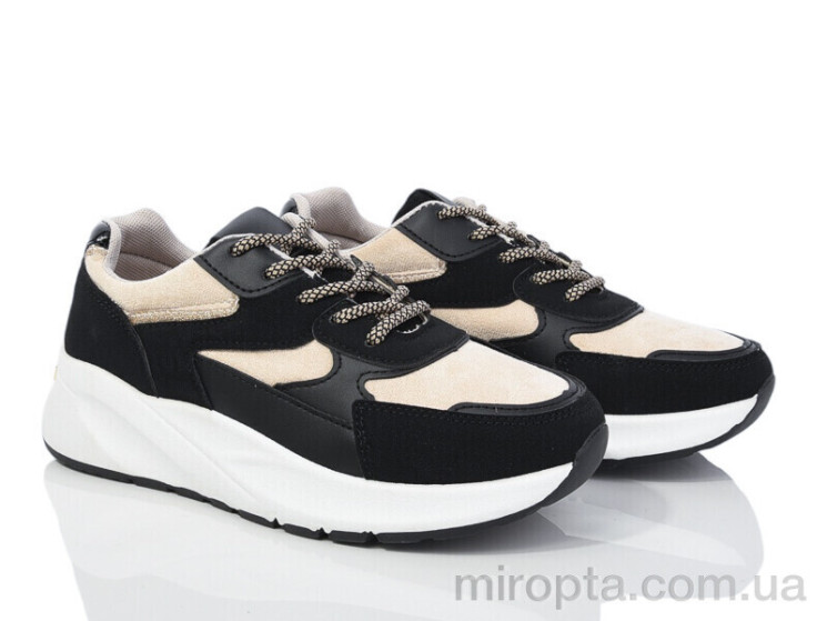 Кросівки 20-1044-1 black р: 36-41, в упаковці: 8 пар, купити тільки гуртом - 980363