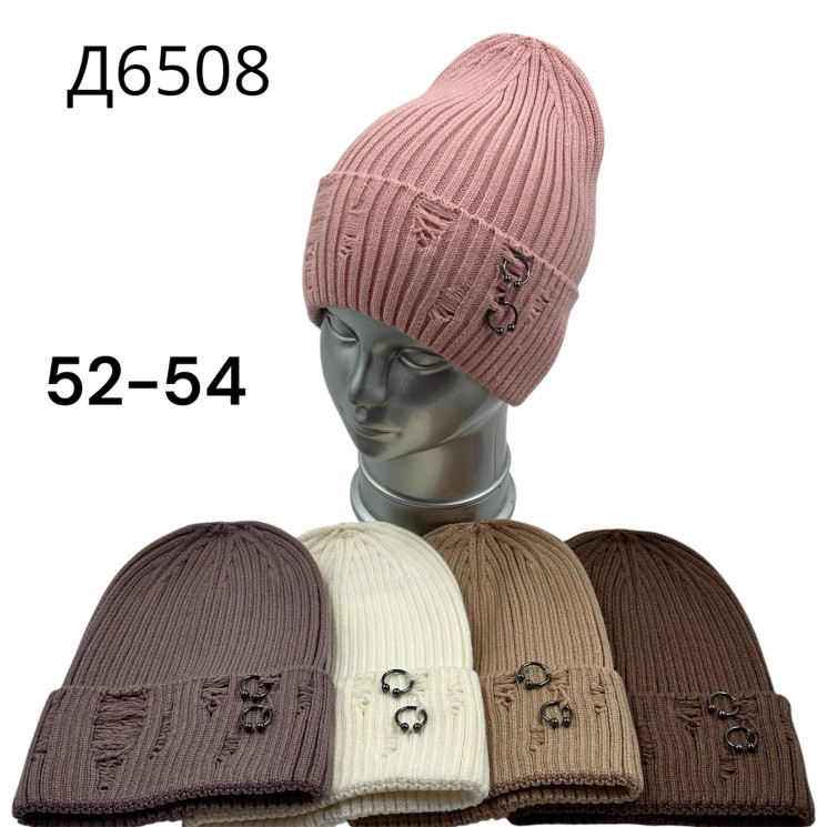 Шапка дитяча "Д6508" віскоза (р: 52-54) мікс кольорів, в упаковці 5 шт. №389818 - Ventil SE939
