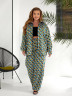 Костюм жіночий, шовк принт, м. 1689 (р: 50-54, 56-58) №710135 - GrandFashion AV4663 м. 1689