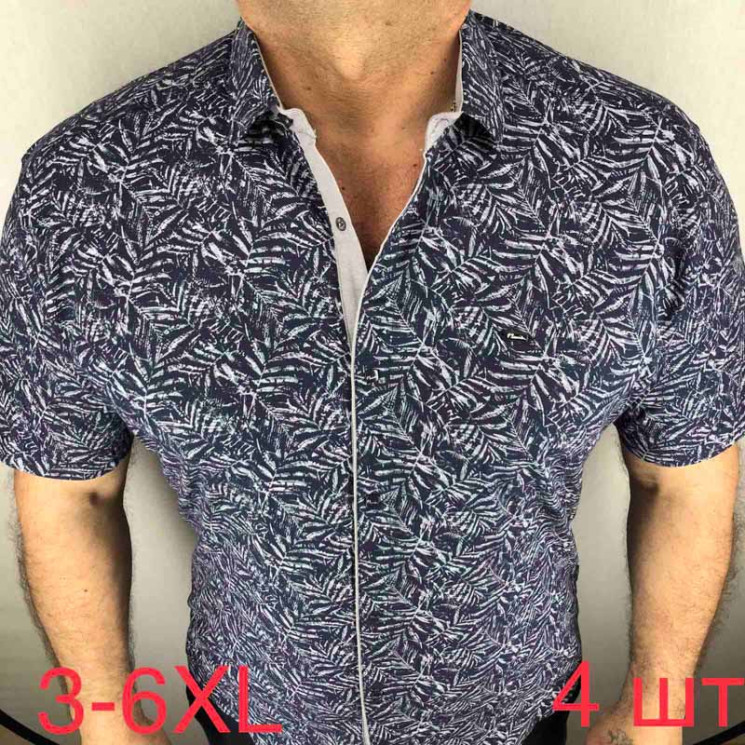 Сорочка Paul Semih р 3XL-6XL Чоловіча Y1674 d.blue - Nadiyka BG/PO2161-2162