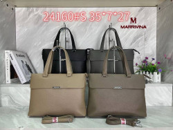 Сумка жіноча "24160#S" еко-шкіра штучна (р: 32*12*25см) 4 кольори №362455
