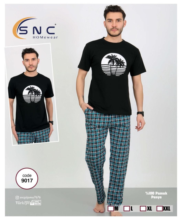 Піжама чоловіча "9016" коттон (р: M,L,XL,2XL) в упаковці 4 шт. №364842 - DisneyOpt SE893