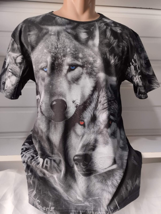 Футболка чоловіча, трикотаж (розмір: XL-4XL ), в упаковці 4 штуки №341526 - Vanda SE1013