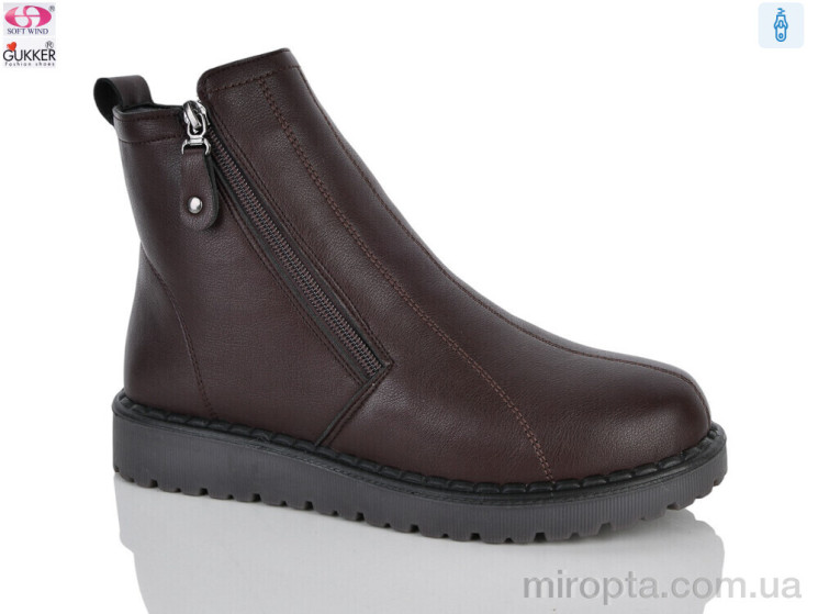 Черевики YK4147 brown р: 37-42, в упаковці: 8 пар, купити тільки гуртом - 1215222