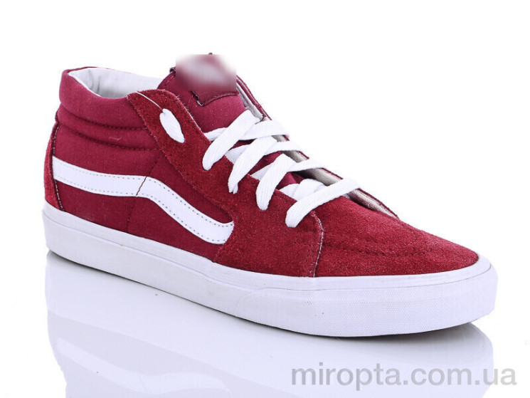 Кросівки A102-4 bordo р: 41-45, в упаковці: 8 пар, купити тільки гуртом - 395785