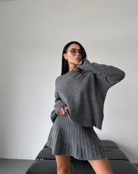 Костюм жіночий, м'яка в'язка м.7652 (р: One size) №816665