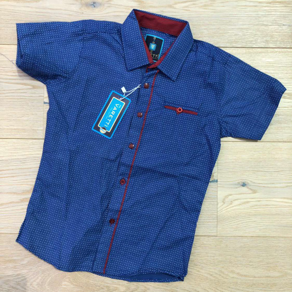 Сорочка No Brand р 11-16 Підліток R284 blue - NikNumbers SE1041-1042