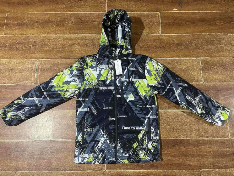 Куртка  чоловіча  батал  (Розмір: 52-60) 4 кол. в уп 5 штук №300128 - Wolf HR1900