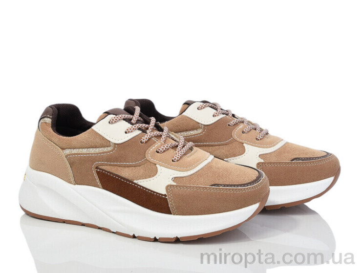 Кросівки 20-1044-2 khaki р: 36-41, в упаковці: 8 пар, купити тільки гуртом - 980364