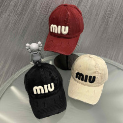 Кепка жіноча "MIU" (р: 56-59) мікс кольорів, в упаковці 5 шт. №367774