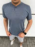 Футболка чоловіча, р. M-2XL, в упаковці 4 штуки одного кольору №810653 - NikNumbers SE1041-1042