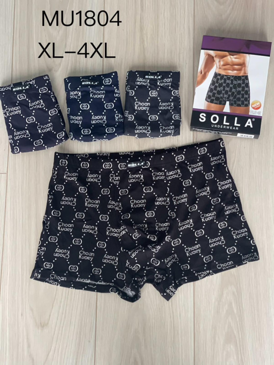 Труси чоловічі, котон, м.MU1804 (розмір: XL-4XL), мікс кольорів, в упаковці 24 шт. №333178 - Chiny 2598