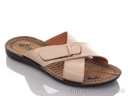 Шльопанці M6377 beige р: 40-45, в упаковці: 6 пар, купити тільки гуртом