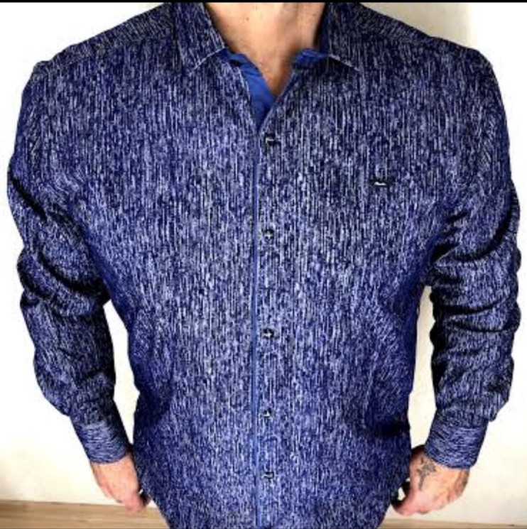 Сорочка Poul Semih р 3XL-6XL Чоловіча 2010-14 синій - Nadiyka BG/PO2161-2162