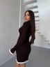 Сукня жіноча трикотажна на ґудзиках, м'який трикотаж рубчик м. 5008 (р: 42-46) №820095 - 