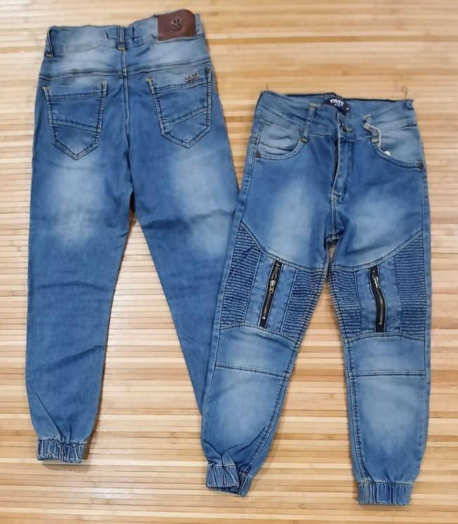 Джинси дитячі (р. 5-8 років) стрейч, 1 колір, в упаковці 4 шт. №950339 - Ezra 1054/1055