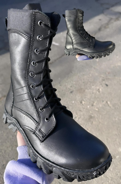 Берці Adidas (Розмір: 36-47) чорний шкіра №817081 - Beretta