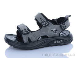 Сандалі ZY008 grey р: 32-37, в упаковці: 8 пар, купити тільки гуртом