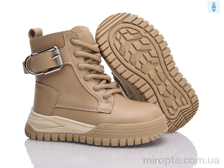 Черевики HB829-2 khaki р: 26-31, в упаковці: 6 пар, купити тільки гуртом - 1215128