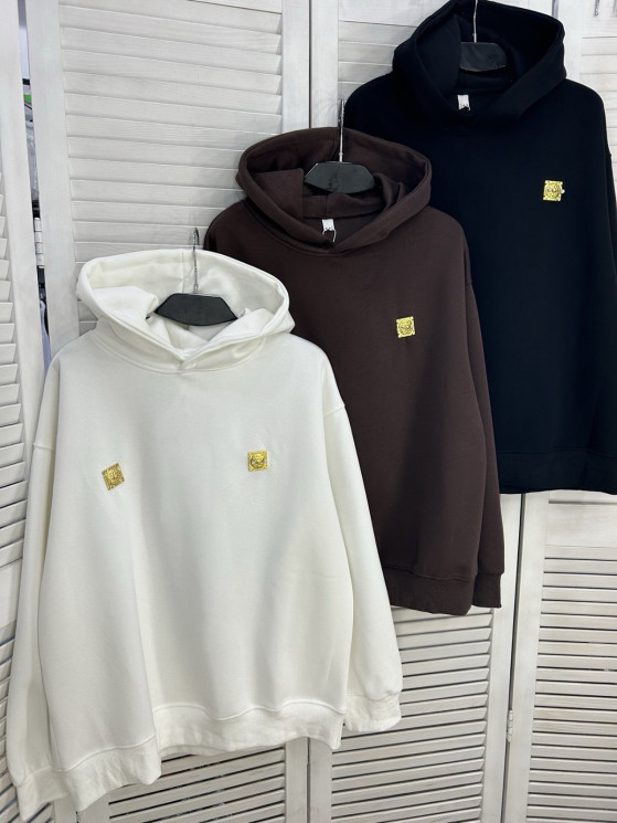 Худі жіноче "6219" двохнитка (р: one size) 3 кольори, в упаковці 5 шт. №388518 - Mercury SE927