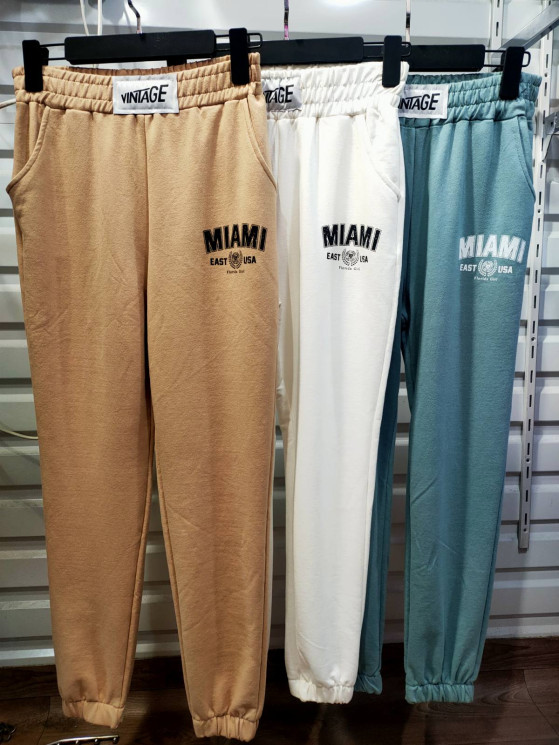 Спортивні штани жіночі Rewco, двохнитка (р. S,M,L,XL) 3 кольори, в упаковці 4 шт. №359127 - Milly SE1007,1006