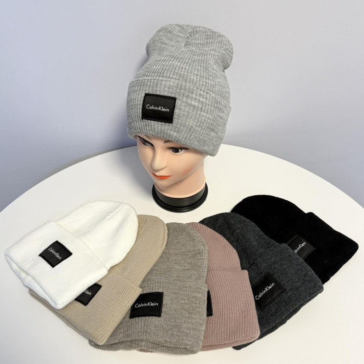 Шапка дитяча "Calvin Klein" софт, акрил (р: універсальний) мікс кольорів, в упаковці 5 шт. №389588 - Koroleva 470