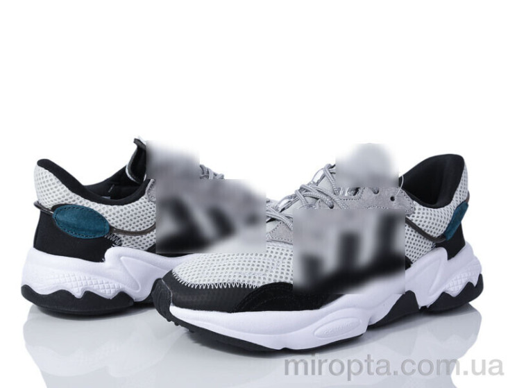 Кросівки HD28(7824-1)-4 grey-black р: 36-41, в упаковці: 8 пар, купити тільки гуртом - 952618
