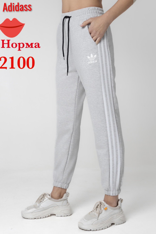 Спортивні штани жіночі "2100" двохнитка (Розмір: 42-50) 8 кольори в упаковці 5 штук №155380 - 