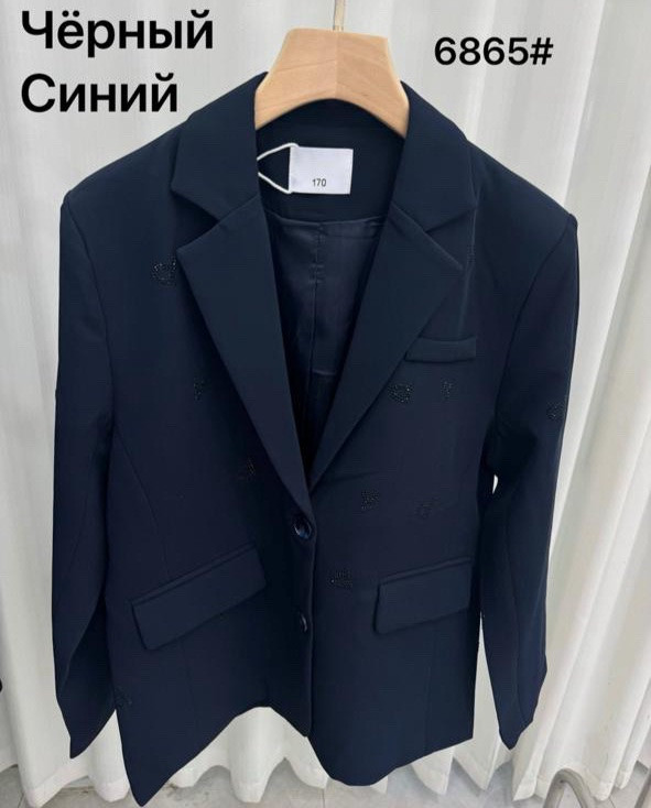 Піджак шкільний дитячий, трикотаж, м.6865 (розмір: 130-170), 2 кольори, в упаковці 5 штук №346432 - Ezra 1054/1055