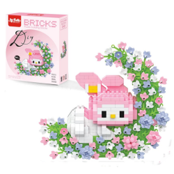 Конструктор BRICKS "Мультгерої" Мелоді на місяці м.61606 (висота 11 х 11 см)  №753372