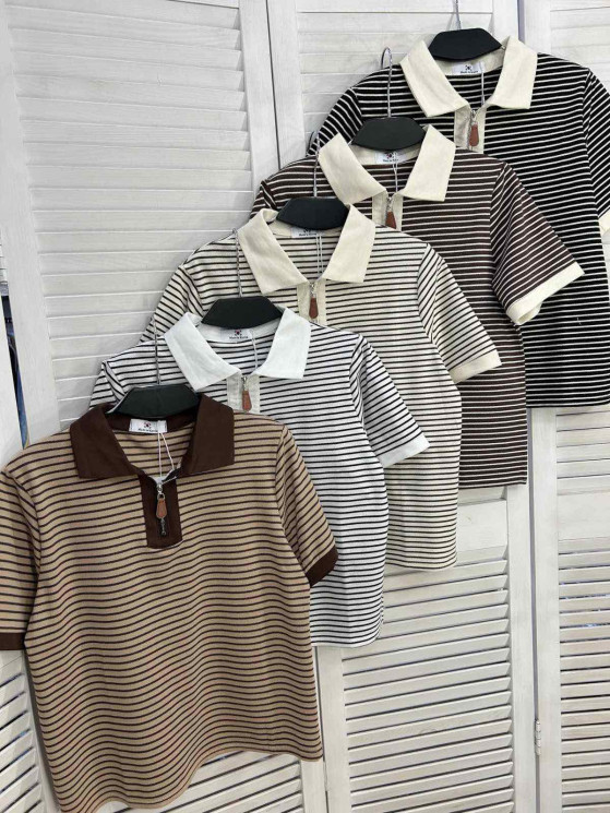 Футболка жіноча "1226" котон (р: one size) 4 кольори, в упаковці 5 шт. №386041 - Mercury SE927