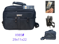 Сумка чоловіча "Х985" текстиль (р: 29*11*22см) №388346