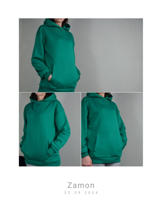 Толстовка унісекс OVERSIZE "30001" ( р. 44-52 )  №7500306 - Kazah SE821