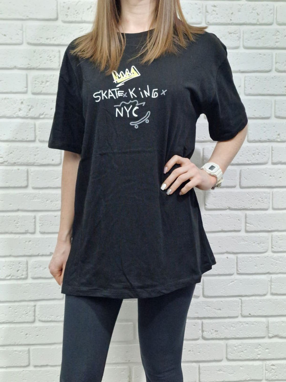 Футболка, р. M,L,XL, коттон, 6 кольорів в упаковці 3 штуки №805885 - Dance WE1051