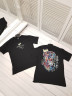 Футболка, р. M,L,XL, коттон, 6 кольорів в упаковці 3 штуки №805885 - Dance WE1051