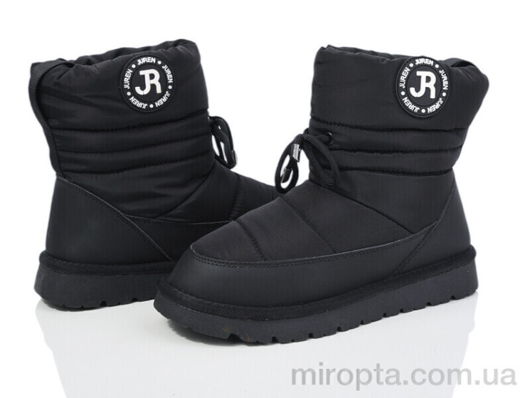 Дутики 197-167 black р: 36-41, в упаковці: 8 пар, купити тільки гуртом - 999468