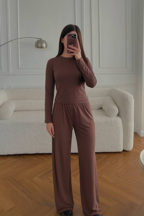 Костюм жіночий, мікродайвінг, м. 4307 (р: 42-44, 44-46, 48-50) №713319 - PapaFashion RZ6260 м. 4307