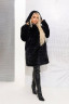 Шуба жіноча, еко хутро "кролик" + підкладка силікон 200 м. #2092 (р: 50-54, 58-60) №816811 - 