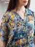 Сорочка жіноча, м.8802, шифон, шовк,(Розмір: 3XL-6XL), в упаковці 4 штуки, №751639 - Coolme WE3111