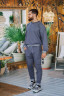 Костюм чоловічий, двонитка пеньє, м. в802-41740 (р: 46-48 (s-m), 50-52 (l-xl), 54-56 (2xl-3xl)) №800167 - 