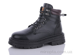 Черевики 2280 black р: 36-41, в упаковці: 8 пар, купити тільки гуртом